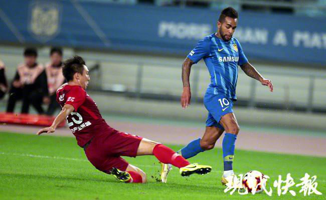 江苏苏宁凭借制胜进球战胜武汉卓尔，广州富力客场大胜河北华夏的简单介绍