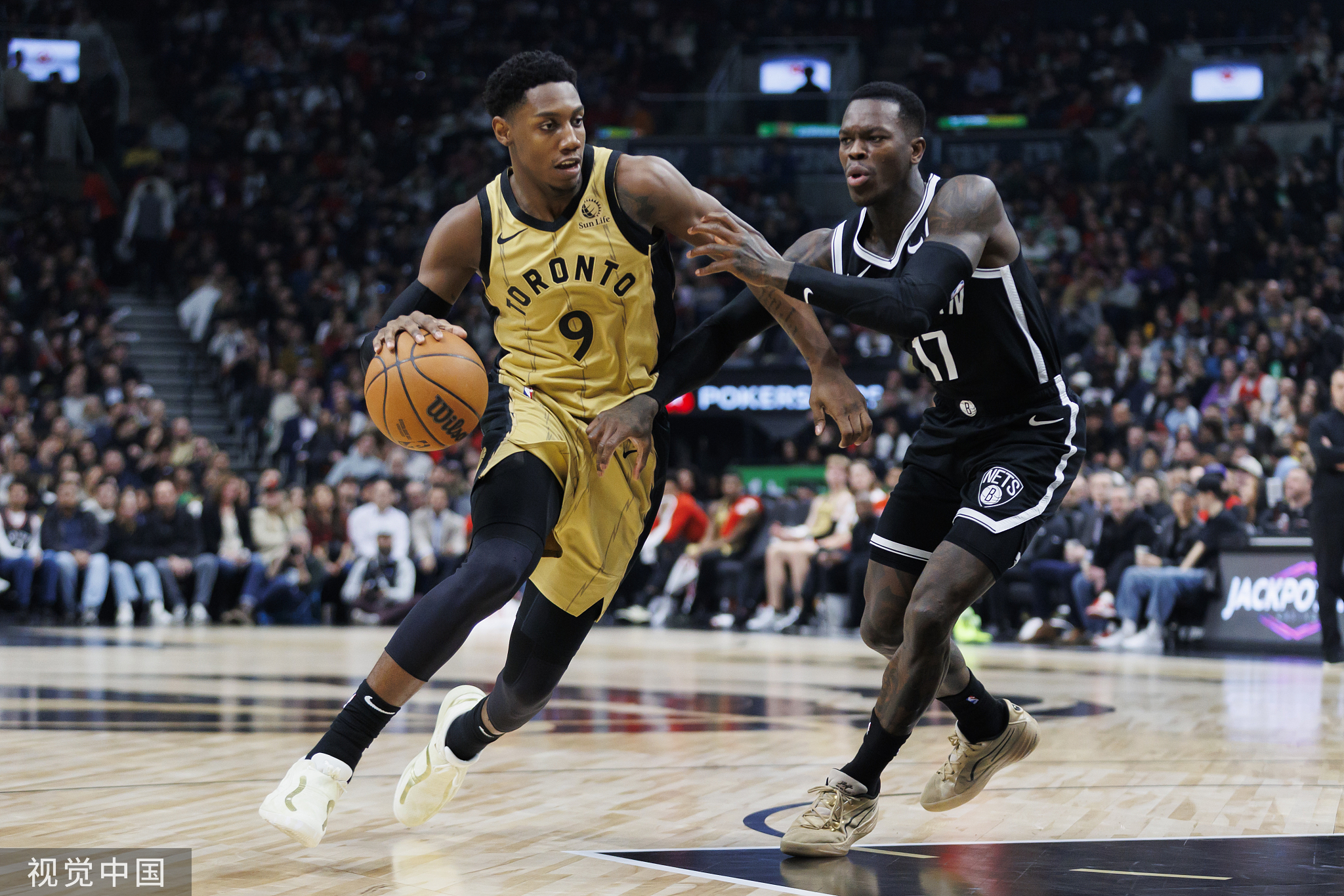 猛龙力克篮网，取得四连胜