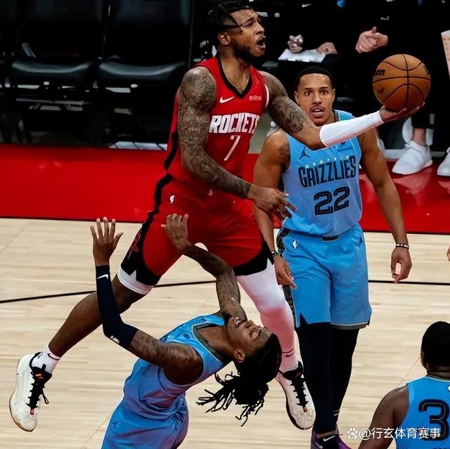 关于火箭胜灰熊取得两连胜，哈登领衔全队的信息